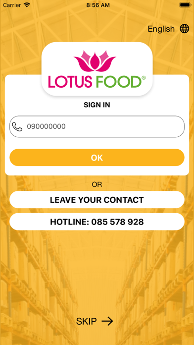 Lotus Food screenshot 2