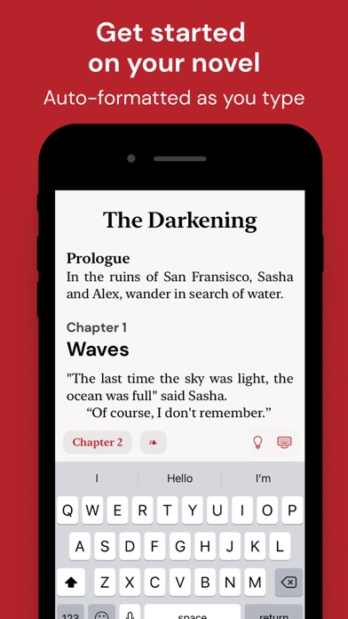 Werdsmith: Writing App screenshot 2