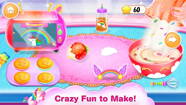 Unicorn Cupcake Bakery Game