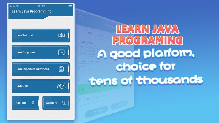 Learn Java Programing