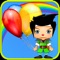 New balloon boom puzzle is a simple and fun set of puzzle where you play as a clever boy who is stuck in the mysterious world