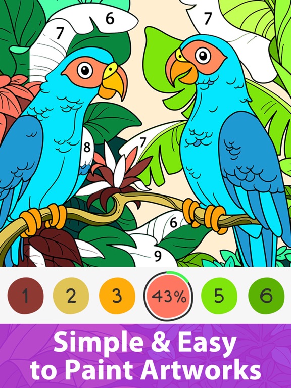 Doodle Color - Coloring Bookのおすすめ画像4