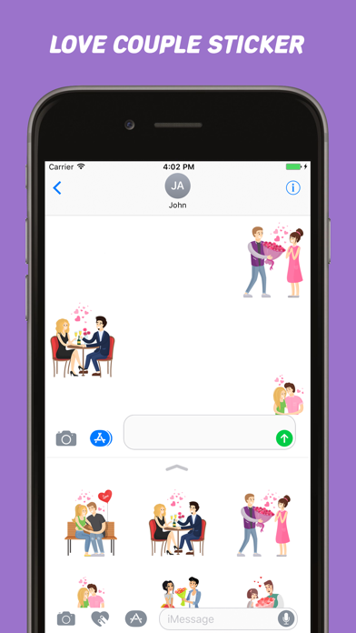 Love Couple Emojis screenshot 4