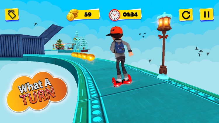 Hoverboard Surfers 3D screenshot-3