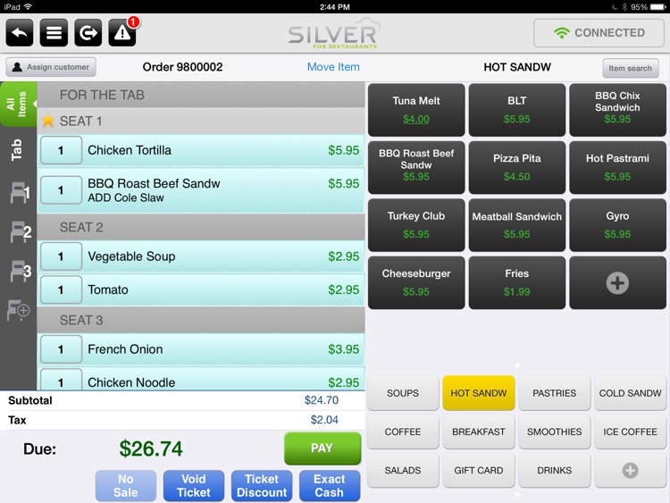 NCR Silver Pro Restaurant