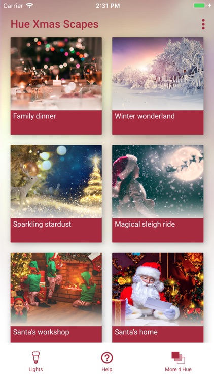 Hue Xmas SoundScapes