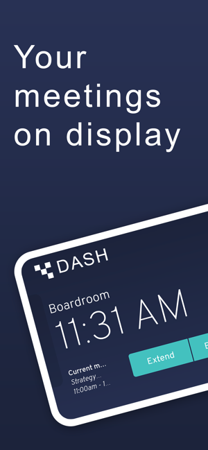 Dash - meeting room display