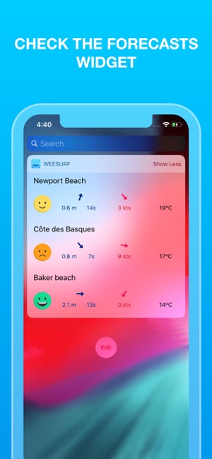 Weesurf, wave & wind forecast(圖8)-速報App