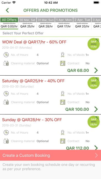 Offer Maids Qatar screenshot 2