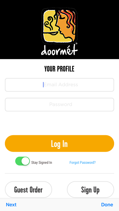 How to cancel & delete Doormet from iphone & ipad 1