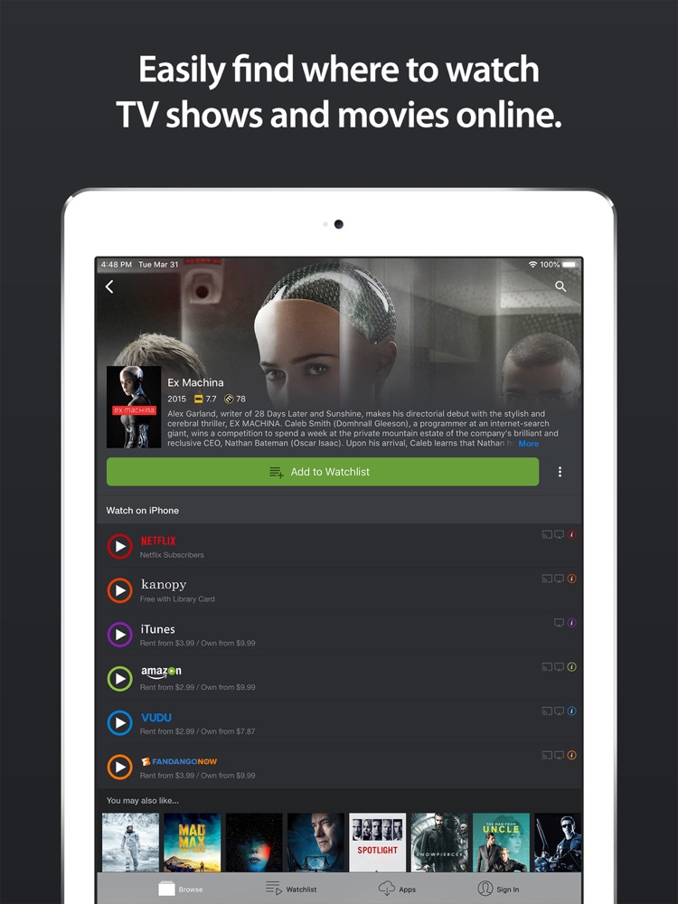 Yidio - Streaming Guide App For IPhone - Free Download Yidio ...