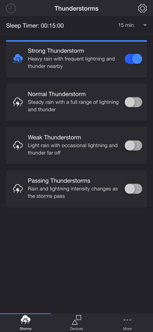 Thunderstorm for Nanoleaf