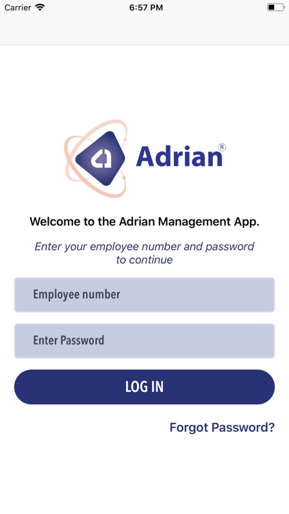 Adrian Management App