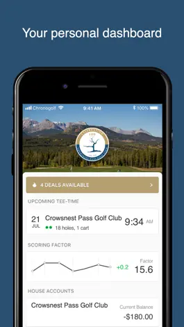 Game screenshot Crowsnest Pass Golf Club mod apk