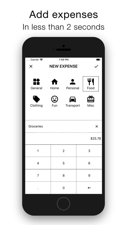 Minimalist Expense Tracker