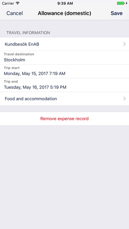 ECITexpense screenshot-4