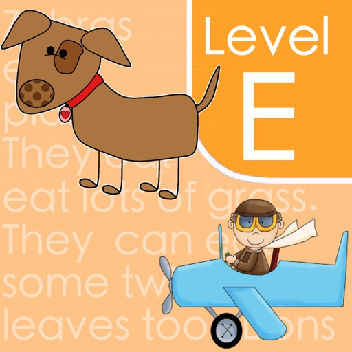 Guided Reading Level E: School icon