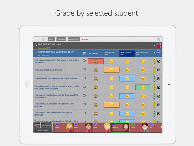 Rubrics by Mobile and Database Solutions