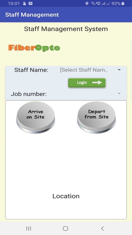 Staff Management App