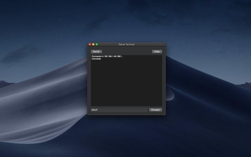 Telnet Terminal screenshot 4