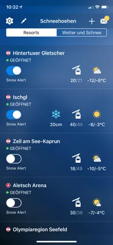 Screenshot 1 Nieve Esquí App iphone