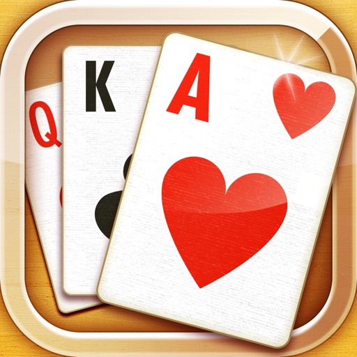 Solitaire Klondike game cards Icon