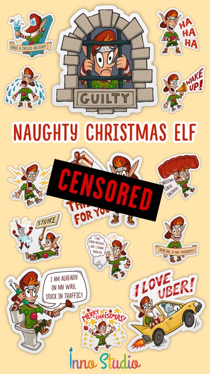 Naughty Christmas Elf