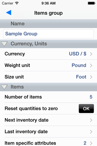 Stock Control Inventory - náhled