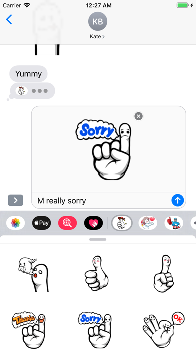 How to cancel & delete Fingerface ArtWork Stickers from iphone & ipad 3