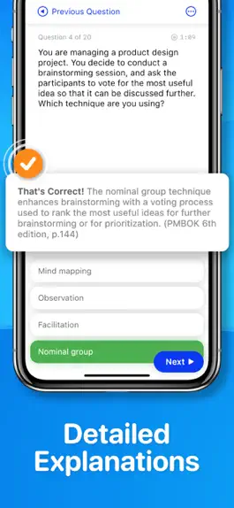 Game screenshot PMP Exam 2021 apk