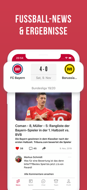 Bayern Live: Inoffizielle App(圖2)-速報App