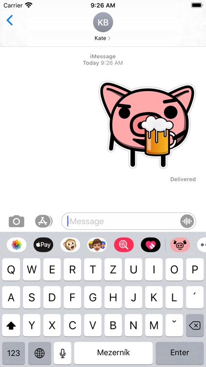 The Piggy Stickers