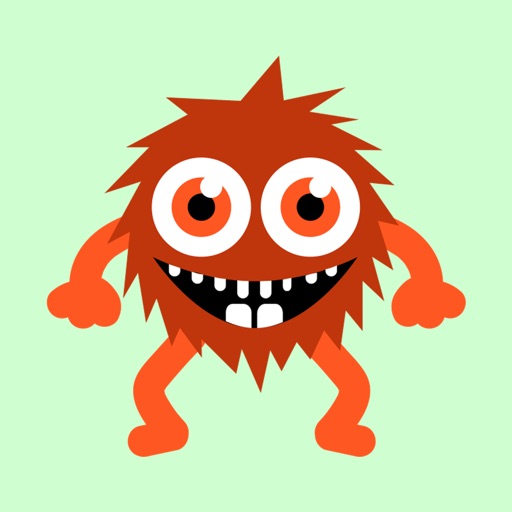 Tiny Monster Creature Stickers Icon