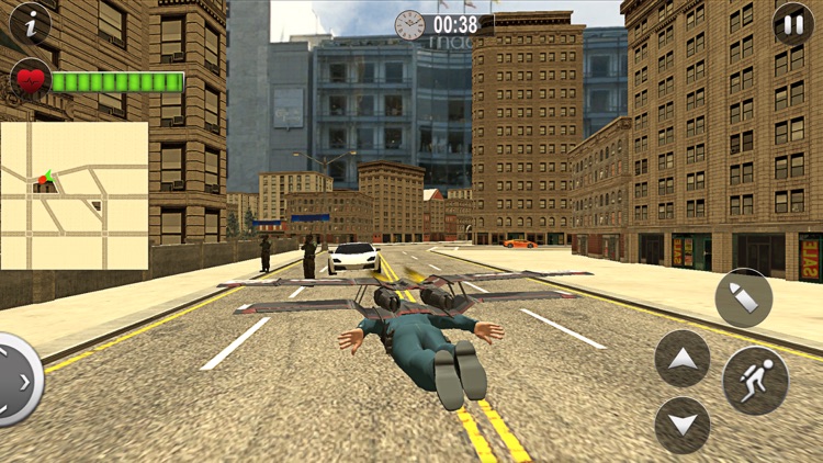 Futuristic Jetpack Battle Sim