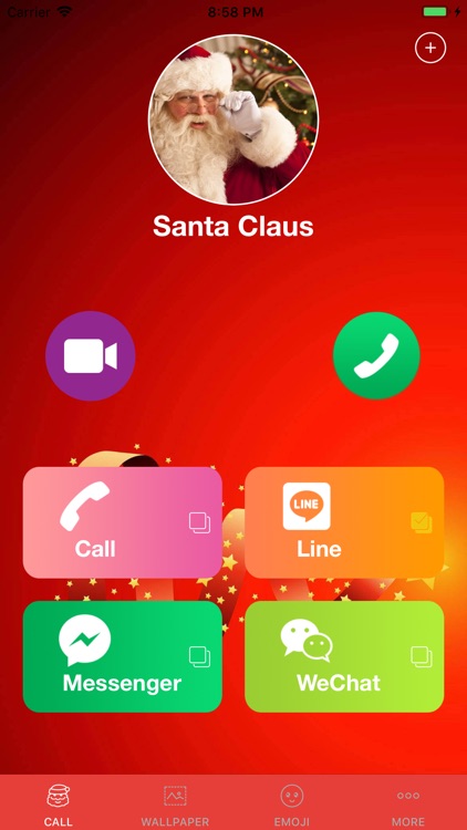 Call Santa and Wallpapers