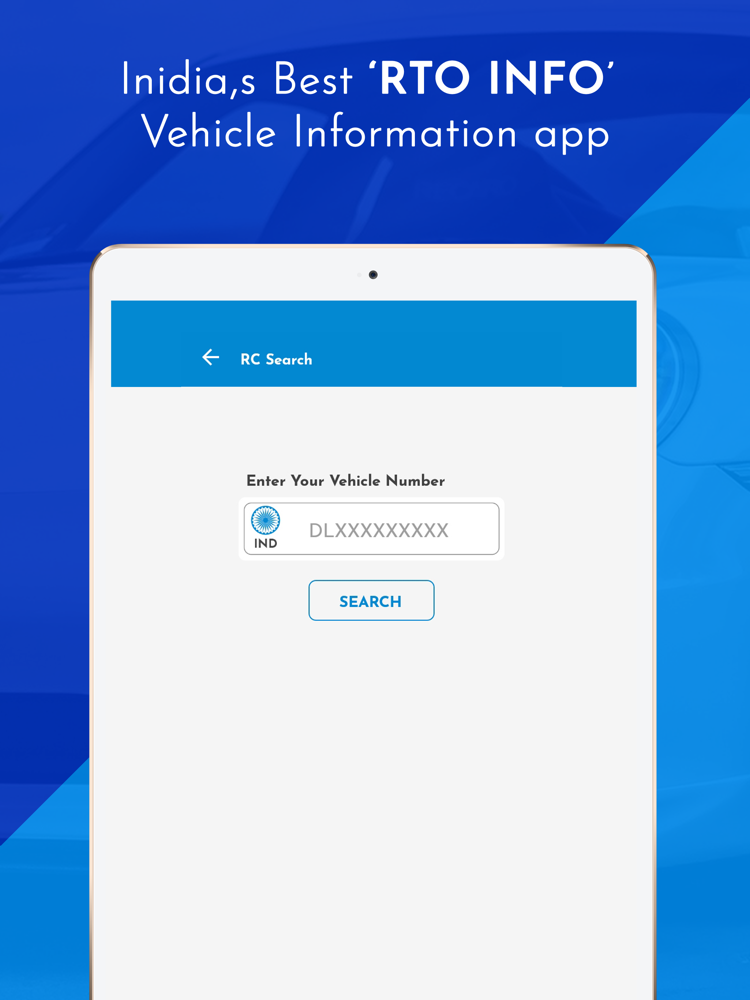 RTO Info - Vehicle Information App for iPhone - Free Download RTO Info ...