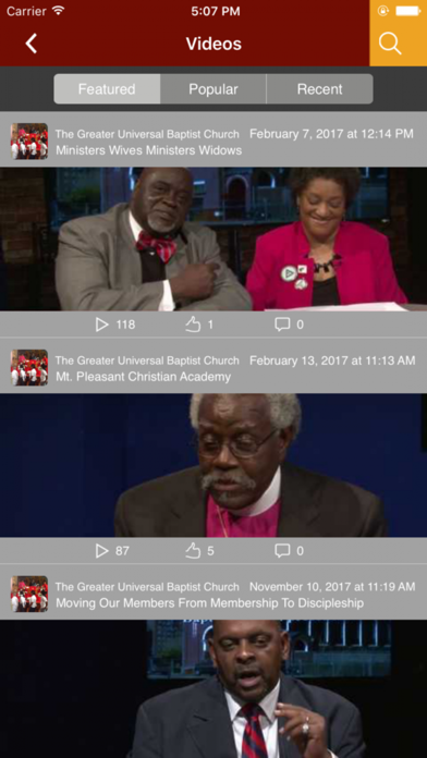 Greater Universal Baptist App screenshot 4