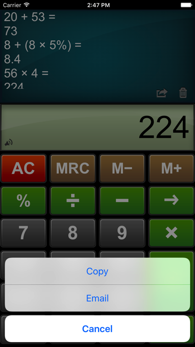 Calculator Easy HD Screenshot 3
