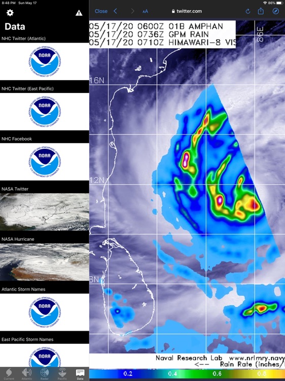 NOAA Hurricane Center HD screenshot-2