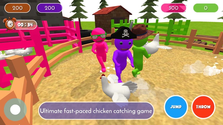 Human Gangs Fight for Chicken