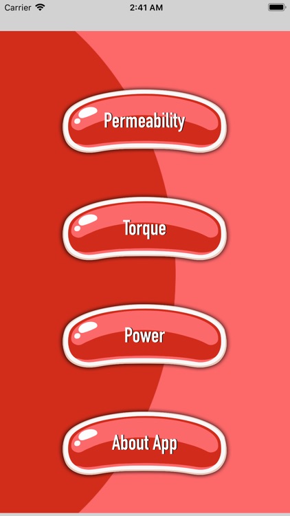 Permeability Torque and Power