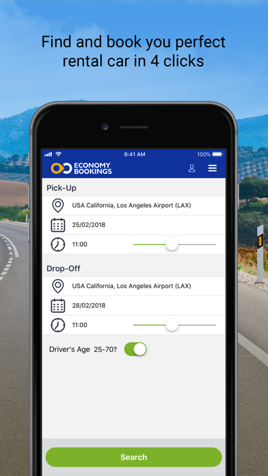 EconomyBookings – Car Rental screenshot 2