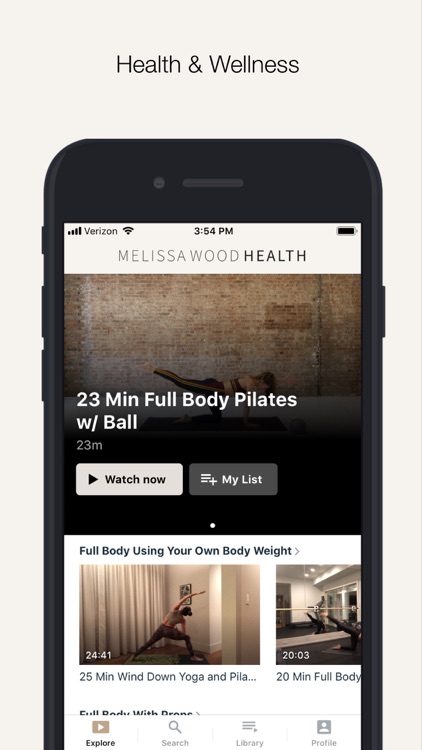 Melissa Wood Health