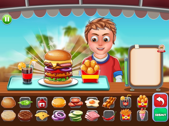 Burger Cooking Fast Food Games