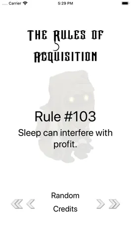 Game screenshot The Rules of Acquisition hack