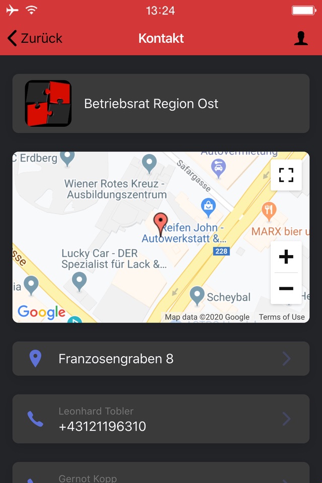Betriebsrat Region Ost screenshot 2