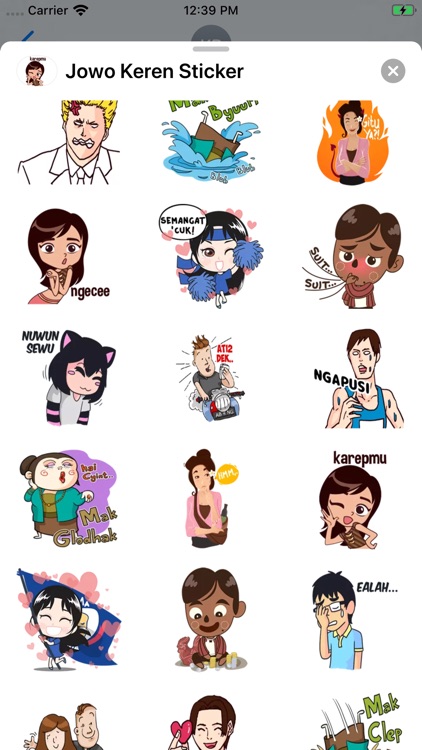 Jowo Keren Sticker screenshot-6