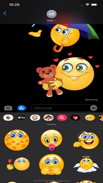 Emojis Gold & Stickers screenshot-5