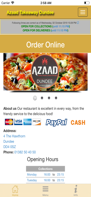 Azaad Takeaway Dundee(圖1)-速報App