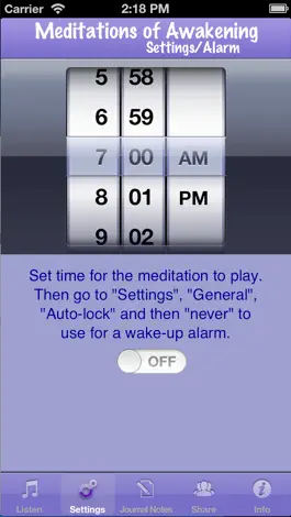 Game screenshot Awakening Guided Meditations hack